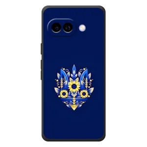 Чехол Укр Символика для Google Pixel 10a (Цветущий Герб)