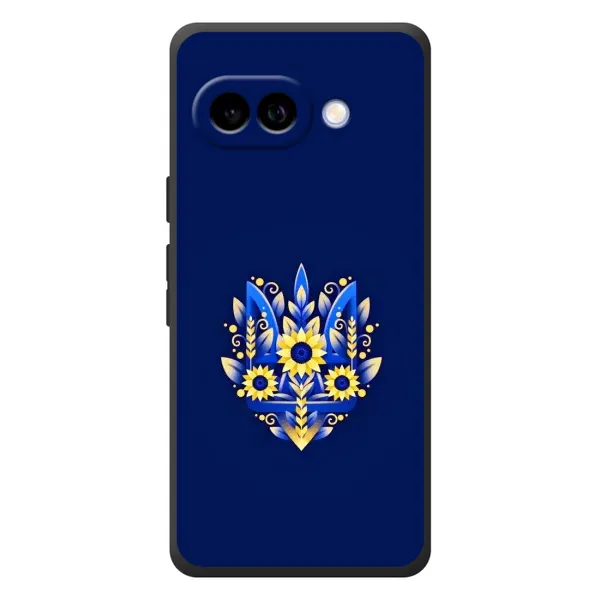 Чехол с рисунком «Цветущий Герб» для Google Pixel 10a