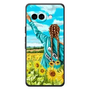 Чехол с рисунком «Девушка на поле» для Google Pixel 10a