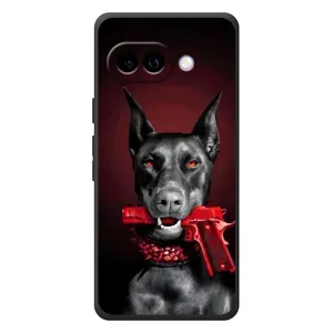 Чехол ДОБЕРМАН для Google Pixel 10a (Доберман злой)