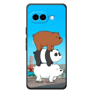Чехлы с Пандами на Google Pixel 10a (Друзья)