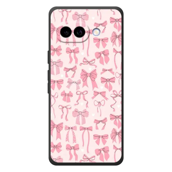 Чехол с рисунком «Фон бантики» для Google Pixel 10a