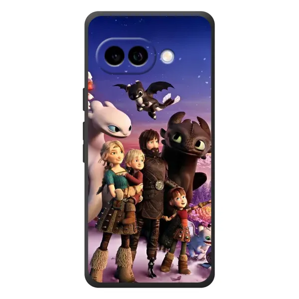 Чехол с рисунком «Герои дракона» для Google Pixel 10a Чехол с рисунком «Герои дракона» для Google Pixel 10a