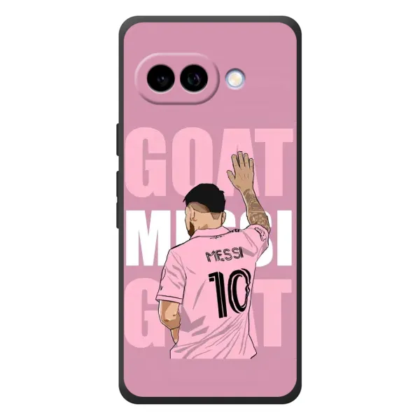 Чехол с рисунком «GOAT MESSI» для Google Pixel 10a Чехол с рисунком «GOAT MESSI» для Google Pixel 10a