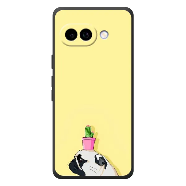 Чехол с рисунком «Кактус на голове» для Google Pixel 10a Чехол с рисунком «Кактус на голове» для Google Pixel 10a