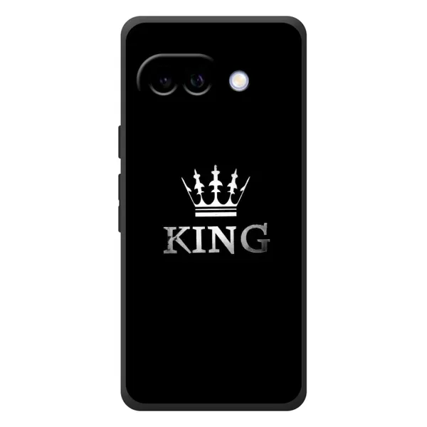 Чехол с рисунком «KING» для Google Pixel 10a Чехол с рисунком «KING» для Google Pixel 10a