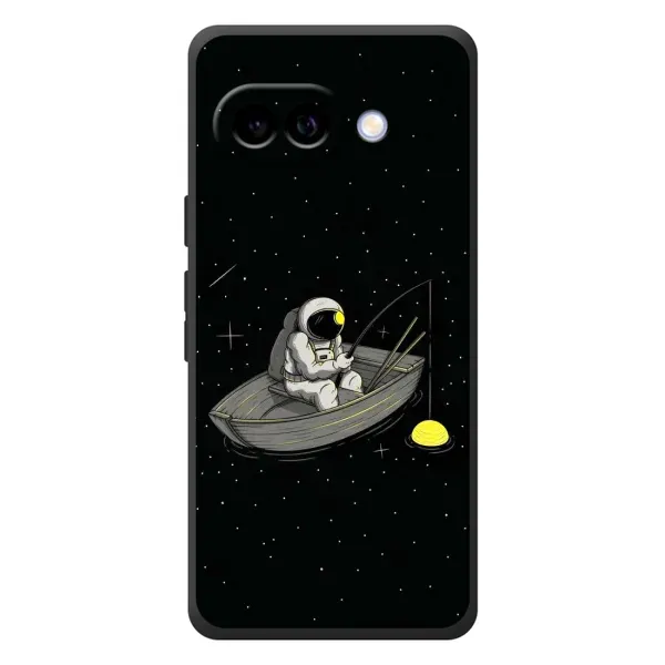 Чохол з малюнком «Космонавт на рибалці» для Google Pixel 10a Чохол з малюнком «Космонавт на рибалці» для Google Pixel 10a