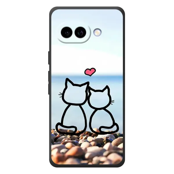 Чехол с рисунком «Котейки» для Google Pixel 10a Чехол с рисунком «Котейки» для Google Pixel 10a