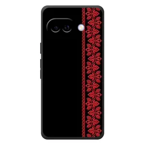 Силіконовый Чохол на Google Pixel 10a (Червона вишиванка)