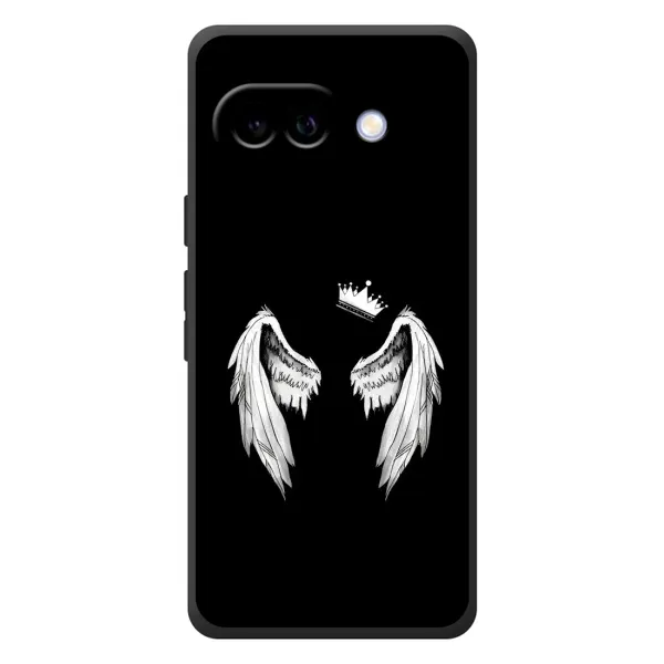 Чехол с рисунком «Крылья и корона» для Google Pixel 10a Чехол с рисунком «Крылья и корона» для Google Pixel 10a