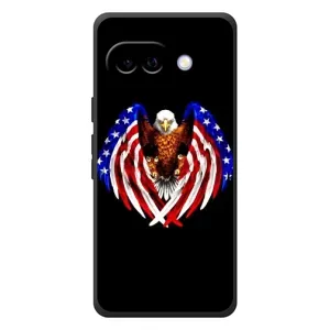 Чехол Флаг USA для Google Pixel 10a (Крылья США)