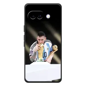 Чехлы Лео Месси Аргентина для Google Pixel 10a (Кубок Мира)