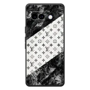 Чохол Стиль Louis Vuitton на Google Pixel 10a (LV на білому)