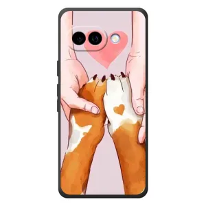 Чехол (ТПУ) Милые собачки для Google Pixel 10a (Любовь к собакам)