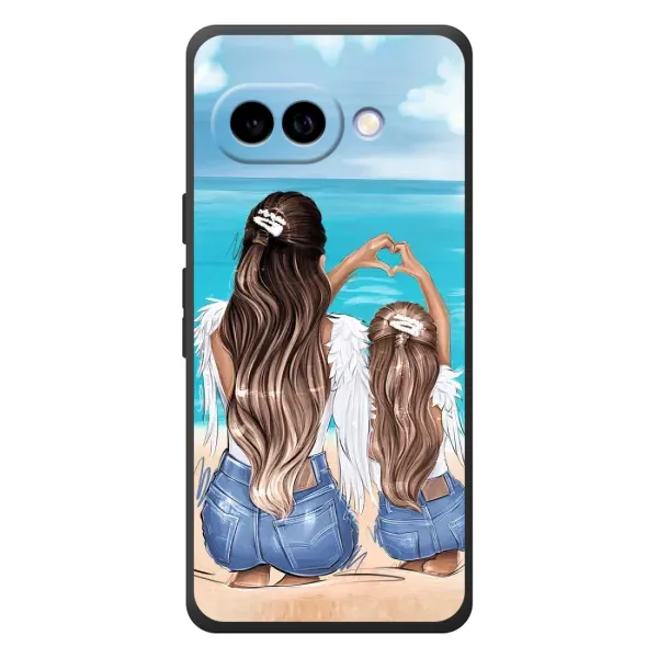 Чохол з малюнком «Мама і дочка» для Google Pixel 10a Чохол з малюнком «Мама і дочка» для Google Pixel 10a