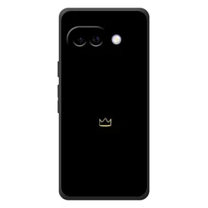 Чохол (Корона на чорному фоні) для Гугл Піксель 10а (Міні корона)