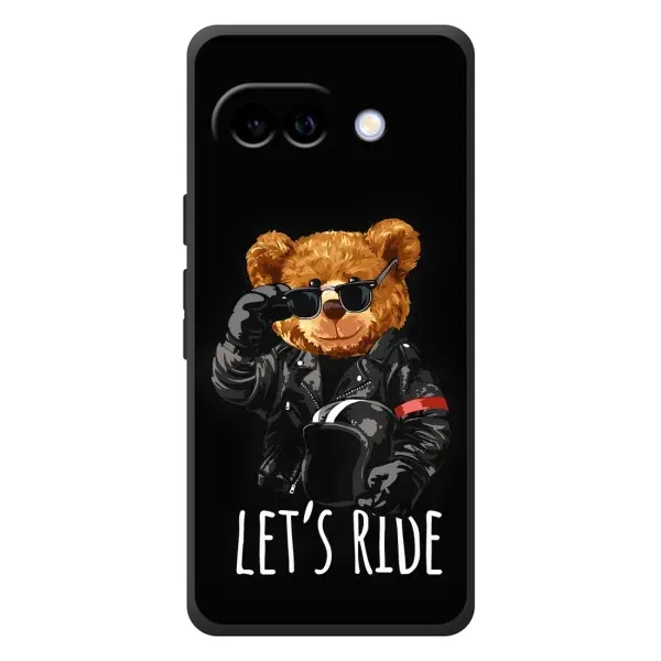 Чехол с рисунком «Модный Мишка» для Google Pixel 10a