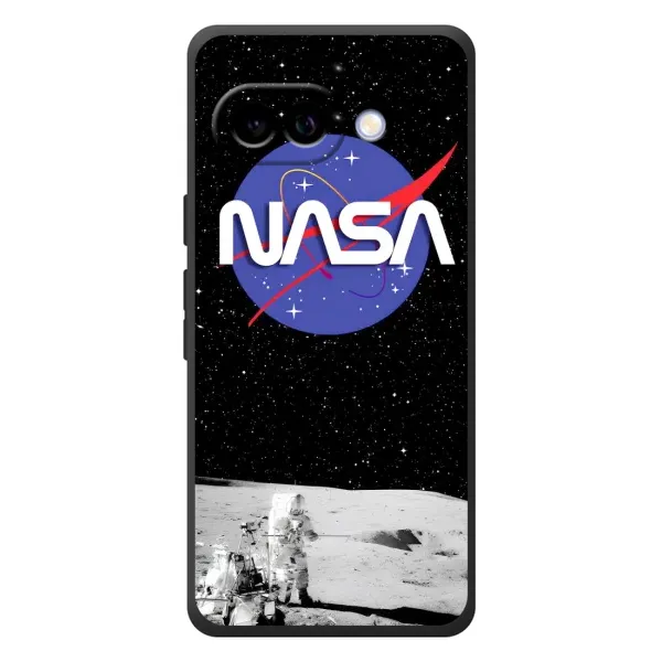 Чехол с рисунком «Nasa на луне» для Google Pixel 10a