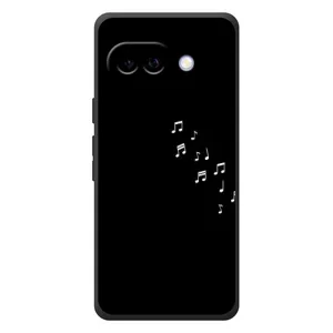 Чохол з картинками на чорному фоні для Google Pixel 10a (Ноти)