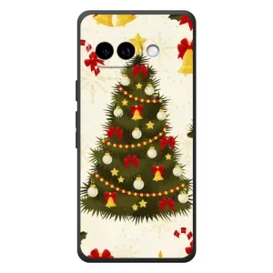 Чохол новорічна ялинка на Google Pixel 10a (Новорічний принт)