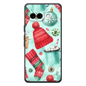 Чехол Санта Клаус для Google Pixel 10a (Одежда)