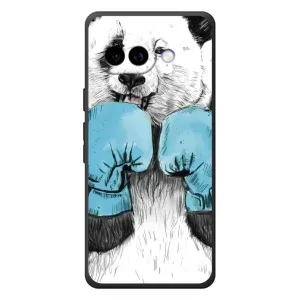 Чехлы с Пандами на Google Pixel 10a (Панда боксер)