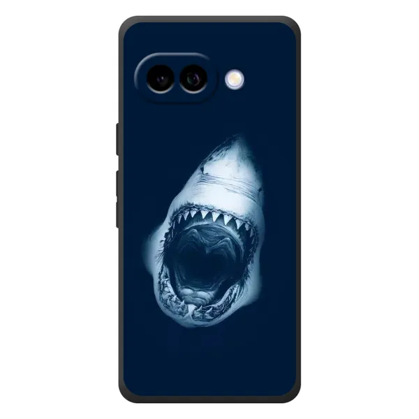 Чехол с рисунком «Пасть Акулы» для Google Pixel 10a Чехол с рисунком «Пасть Акулы» для Google Pixel 10a