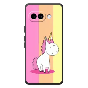 Чехол с рисунком «Радужный Единорог» для Google Pixel 10a