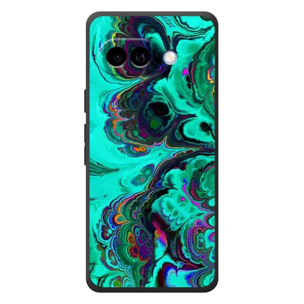 Чехол с рисунком «Салатный мрамор» для Google Pixel 10a Чехол с рисунком «Салатный мрамор» для Google Pixel 10a