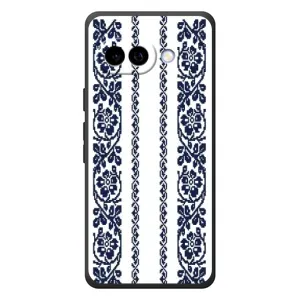Силіконовый Чохол на Google Pixel 10a з картинкой Вишиванки (Синя вишиванка)