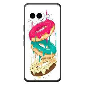 Чехол с изображением  вкусной еды для Google Pixel 10a (Сочные пончики)