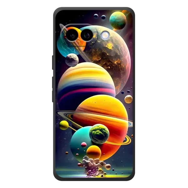 Чехол с рисунком «Солнечна система» для Google Pixel 10a