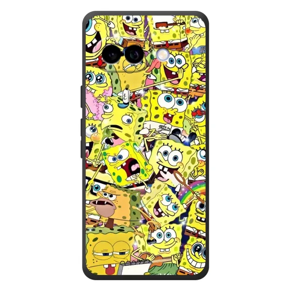 Чехол с рисунком «Спанч Боб Арт» для Google Pixel 10a Чехол с рисунком «Спанч Боб Арт» для Google Pixel 10a