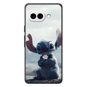 Чохол з малюнком Стіч для Google Pixel 10a (Стіч з квіткою)