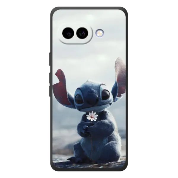 Чохол з малюнком «Стіч з квіткою» для Google Pixel 10a
