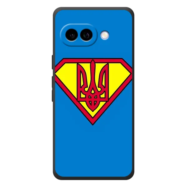 Чехол с рисунком «Super - Герб» для Google Pixel 10a Чехол с рисунком «Super - Герб» для Google Pixel 10a
