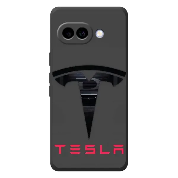Чехол с рисунком «Logo TESLA» для Google Pixel 10a Чехол с рисунком «Logo TESLA» для Google Pixel 10a