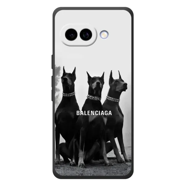 Чехол с рисунком «Три добермана» для Google Pixel 10a