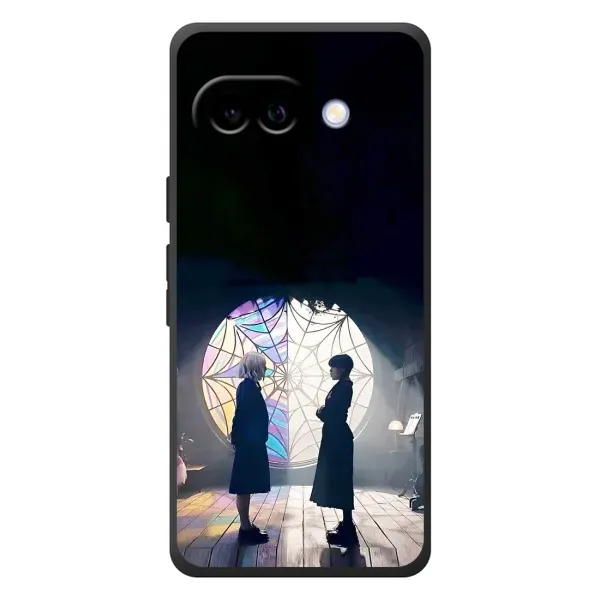 Чехол с рисунком «Уэнсдей и Энди» для Google Pixel 10a Чехол с рисунком «Уэнсдей и Энди» для Google Pixel 10a