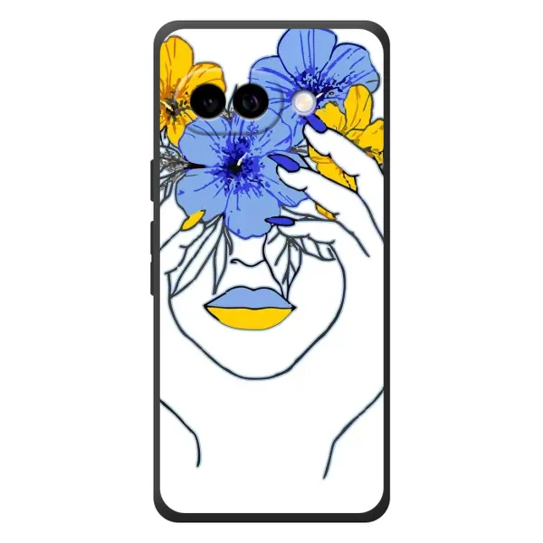 Чехол с рисунком «Украинка на всю голову» для Google Pixel 10a Чехол с рисунком «Украинка на всю голову» для Google Pixel 10a