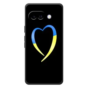 Силиконовый Чехол на Google Pixel 10a (Я-Украина) (Украинское сердце)