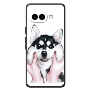 Бампер для Google Pixel 10a с картинкой "Песики" (Собака Хаски)