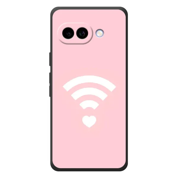 Чехол с рисунком «WiFi Love» для Google Pixel 10a Чехол с рисунком «WiFi Love» для Google Pixel 10a
