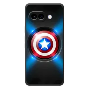 Чохол с Щітом Капітана Америки на Google Pixel 10a (Яскраий Щит Капітана)