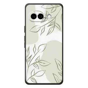 Чохол квітковий дизайн для Google Pixel 10a (Зелений дизайн)