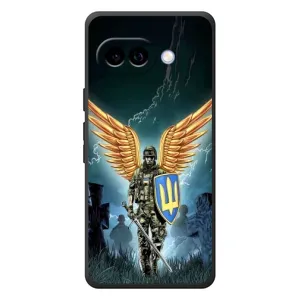Патріотичний Чохол для Google Pixel 10a (ЗСУ з крильми)