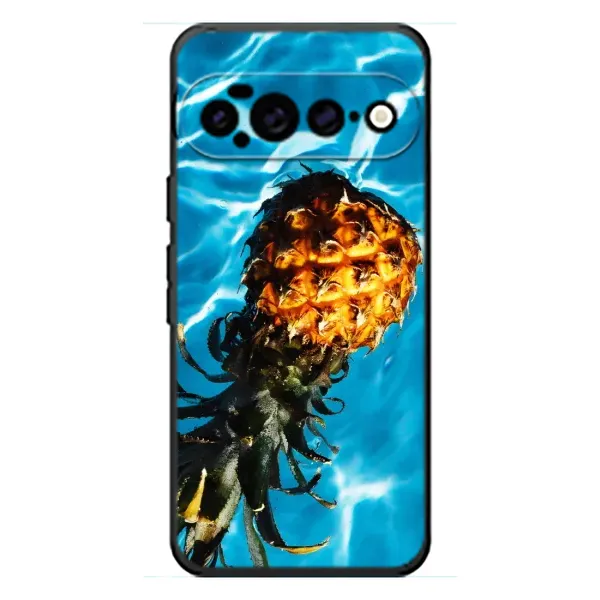 Чехол с рисунком «Ананас» для Google Pixel 11 Pro XL Чехол с рисунком «Ананас» для Google Pixel 11 Pro XL
