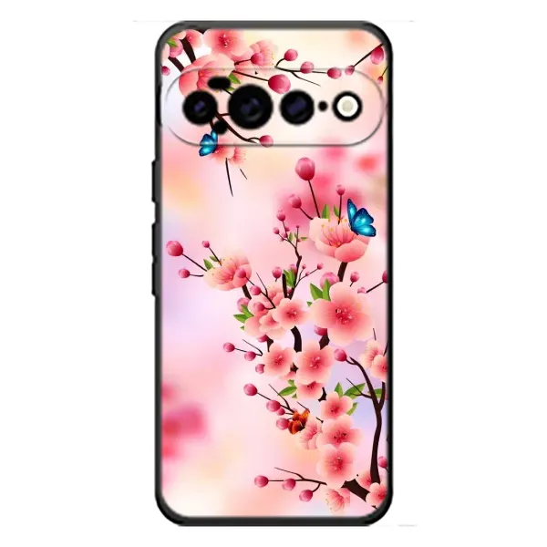 Чехол с рисунком «Бабочки на сакуре» для Google Pixel 11 Pro XL Чехол с рисунком «Бабочки на сакуре» для Google Pixel 11 Pro XL
