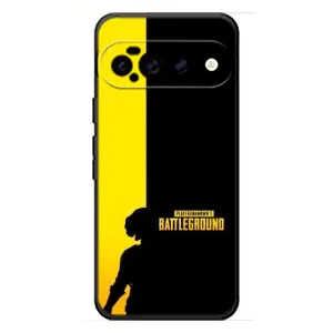 Чехол (TPU) с картинкой "Лого Пабг" на Гугл Пиксель 11 Про ХЛ (Battlegrounds)