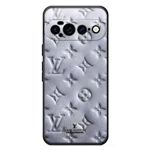Текстурний Чохол Louis Vuitton для Гугл Піксель 11 Про ХЛ (Білий ЛВ)